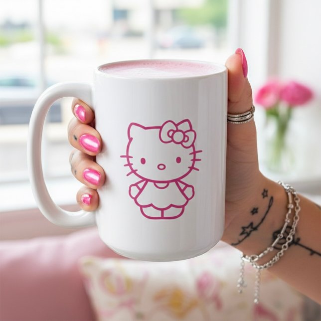 Caneca De Café Gatinha (Criador carregado)