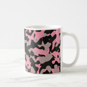 Caneca De Café Gatinho Camo