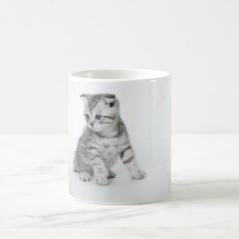 Caneca De Café Gatinho da dobra do Scottish