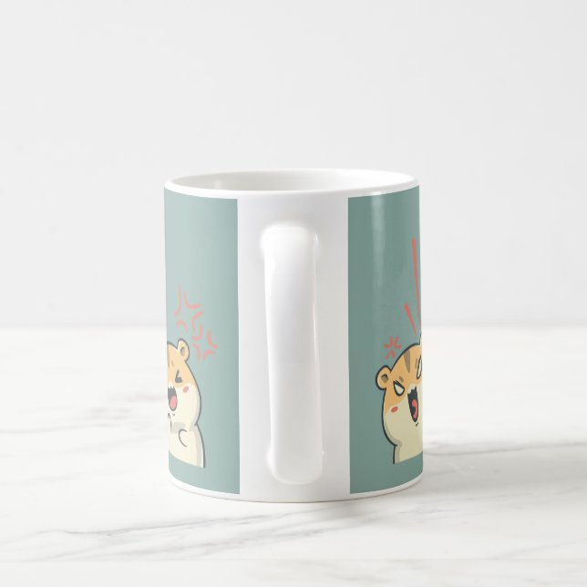 Caneca De Café Gatinho de humor (Alça)
