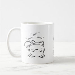 Caneca De Café Gatinho de Kawaii