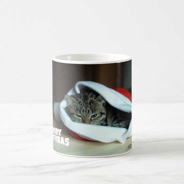 Caneca De Café Gatinho de Natal (Centro)