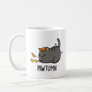 Caneca De Café Gatinho de outono, Gatinho de outono, Pawtumn
