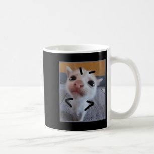 Caneca De Café Gatinho Engraçado Gato Furioso Fresco Gatinho Fres