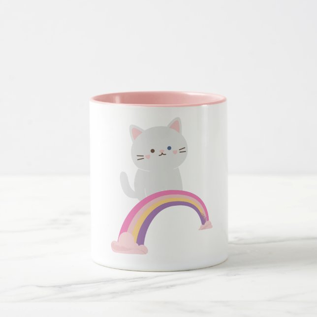 Caneca de Café Gatinho Fofinho (Centro)