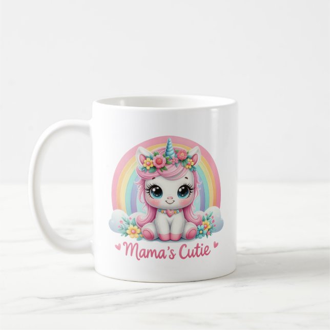 Caneca De Café Gatinho Fofo da Mamãe (Esquerda)