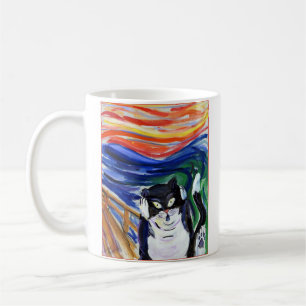 Caneca De Café Gatinho Gritar
