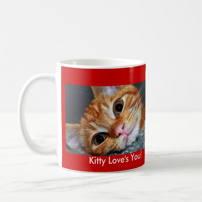 Caneca De Café Gatinho Kat (Esquerda)