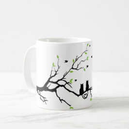 Caneca De Café Gatinho Love Mug