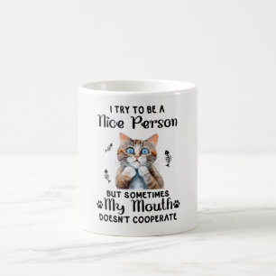 Caneca De Café Gatinho malvado