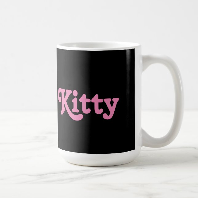 Caneca De Café Gatinho Mug (Direita)