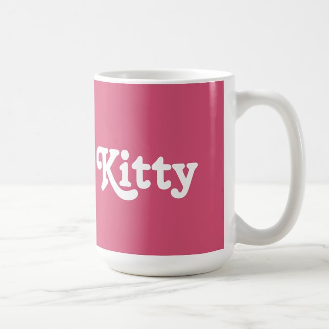 Caneca De Café Gatinho Mug (Direita)