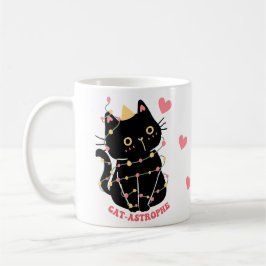 Caneca De Café Gatinho preto em gata-astropia