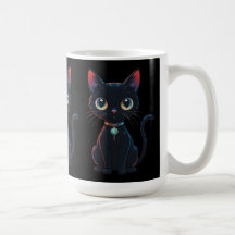 Gatinho Preto Sinistro