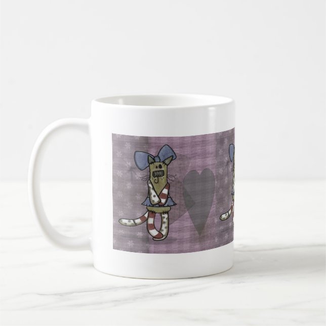Caneca De Café Gatinho primitivo (Esquerda)