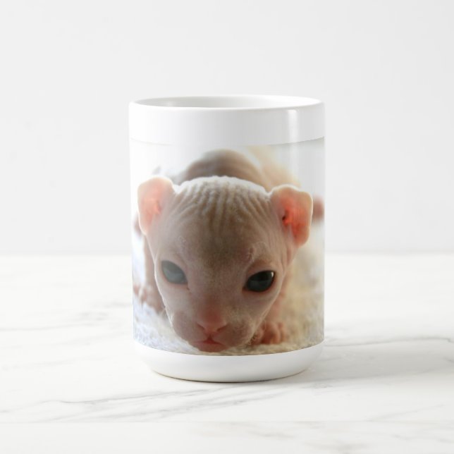 Caneca De Café Gatinho recém-nascido da esfinge (Centro)