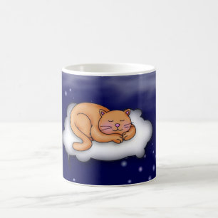 Caneca De Café Gatinho Suspenso