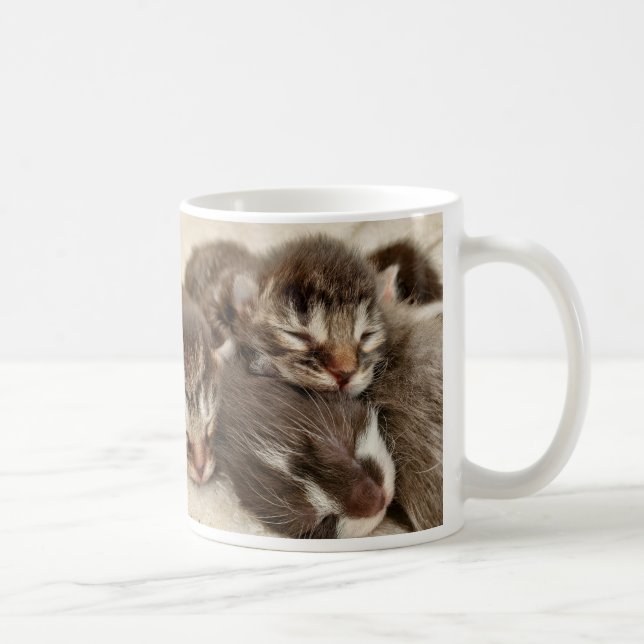 Caneca De Café Gatinhos dormindo (Direita)