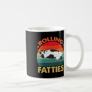 Caneca De Café Gatinhos Gordos De Retro Gatinhos Engraçados De Ga