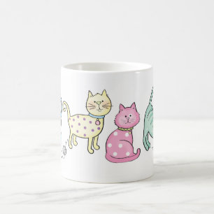 Caneca De Café Gatinhos pequenos