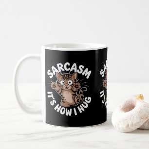 Caneca De Café Gatinhos Sarcásticos Engraçados Proprietários de M