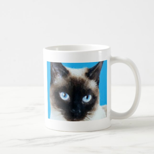 Caneca De Café Gato 1 (Direita)