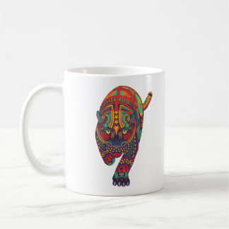 Caneca De Café Gato Alebrije Escuro