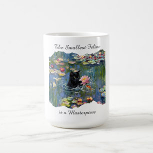 Caneca De Café Gato Artístico Fofo É um Gato Primoroso