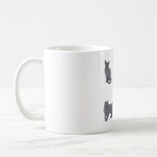 Caneca De Café Gato azul russo Delight � Bela Arte Animal