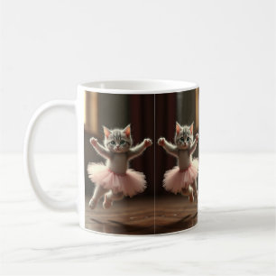 Caneca De Café gato bailarina
