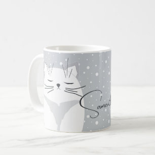 Caneca De Café Gato bonito, símbolo de 2023.