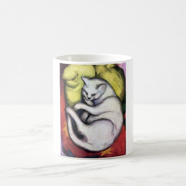 Caneca De Café Gato branco, Franz Marc (Centro)