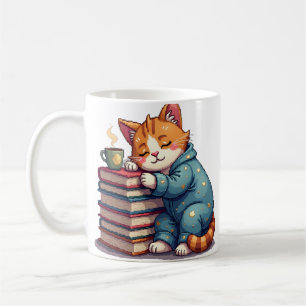 Caneca De Café Gato Cansado Enfeitado Arte Pixel Jogos Retrô Nost