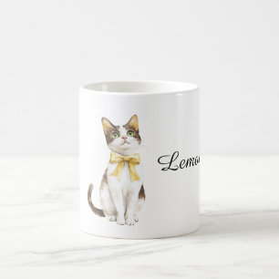 Caneca De Café Gato chamado Limão
