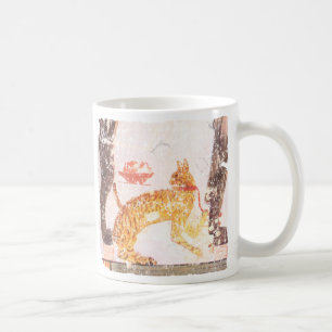Caneca De Café gato com coleira