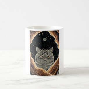 Caneca De Café Gato Cósmico