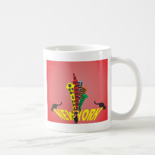 Caneca De Café Gato da Nova Iorque