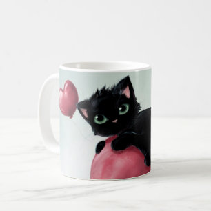 Caneca De Café Gato de cachorrinho!