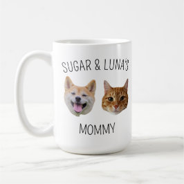Caneca De Café Gato de Cachorro Personalizado com Cara de Mug, pr