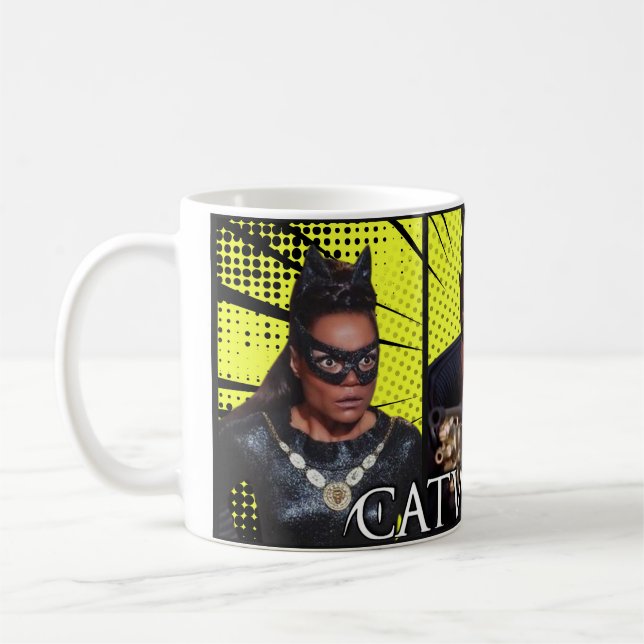 Caneca De Café Gato de Gatinho da Terra (Esquerda)