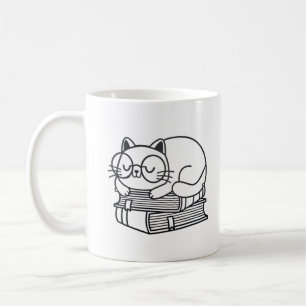 Caneca De Café Gato de Gato Bonito - Perfeito para Gatos Amantes!