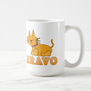 Caneca De Café Gato de gato-do-gato-do-mato-bravo desenho bravo