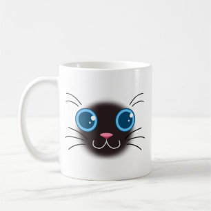 Caneca De Café Gato de gato siamês