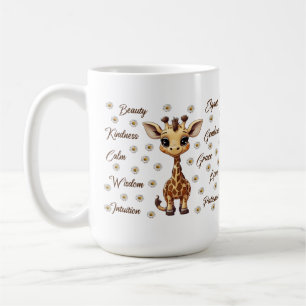 Caneca De Café Gato de Girafa