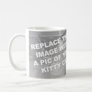 Caneca De Café Gato de Kitty Personalizado