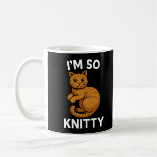 Caneca De Café Gato de Lã Mantida Sou Tão Bela
