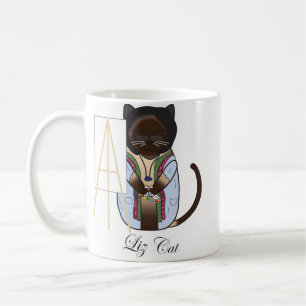 Caneca De Café Gato de Liz