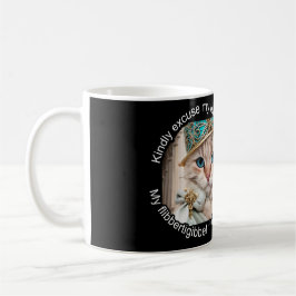 Caneca De Café Gato de Luxo Italiano: Selvagem