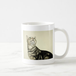 Caneca De Café Gato de mármore de Bengal