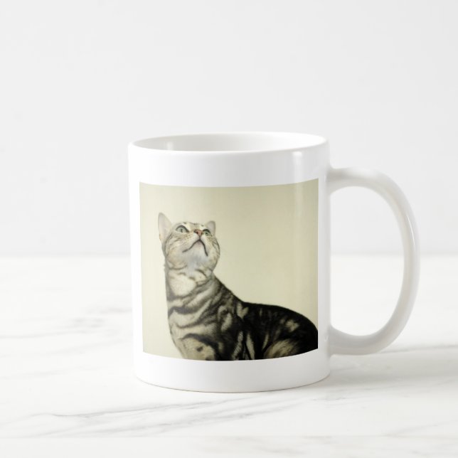 Caneca De Café Gato de mármore de Bengal (Direita)